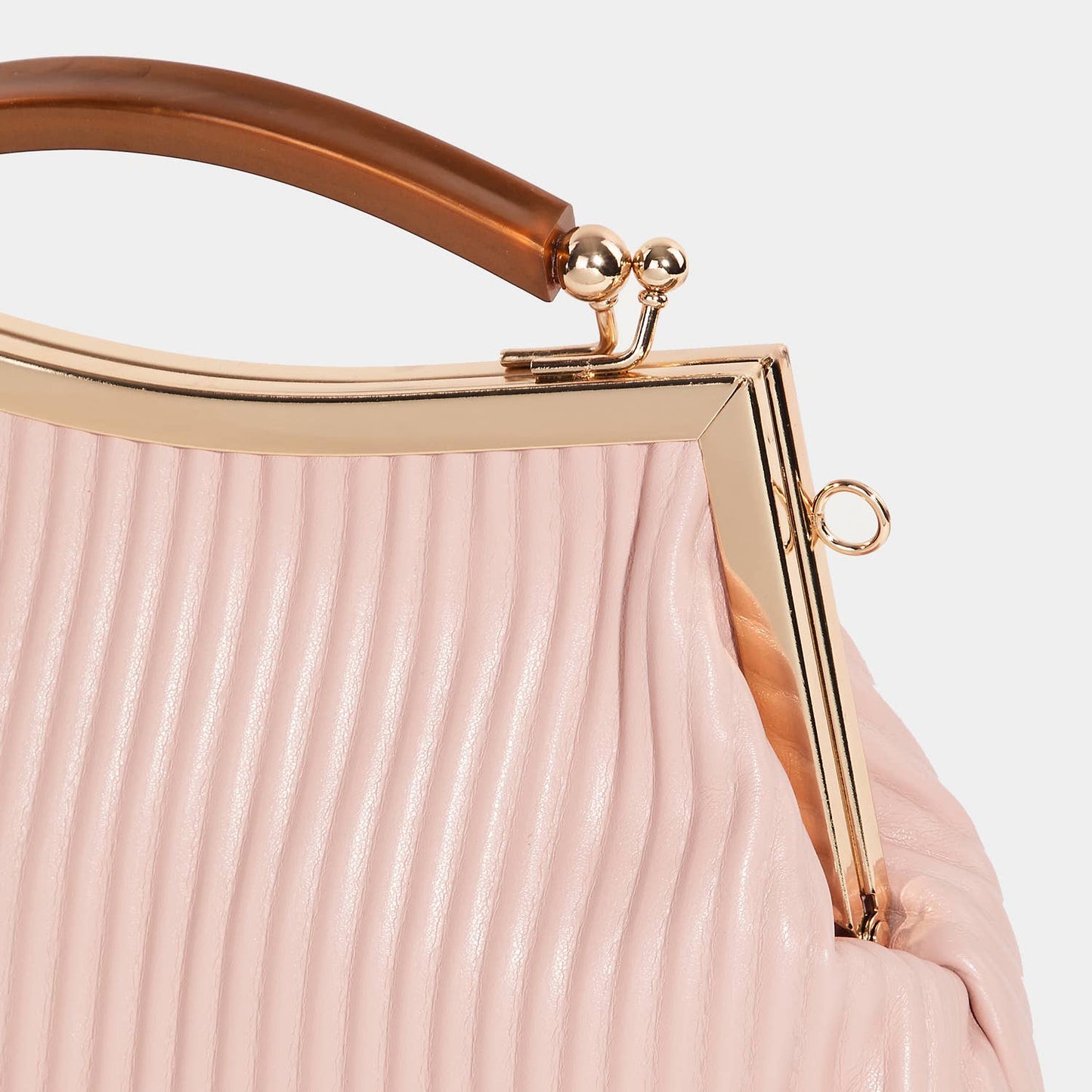 Ribbed Texture Fashion Handbag