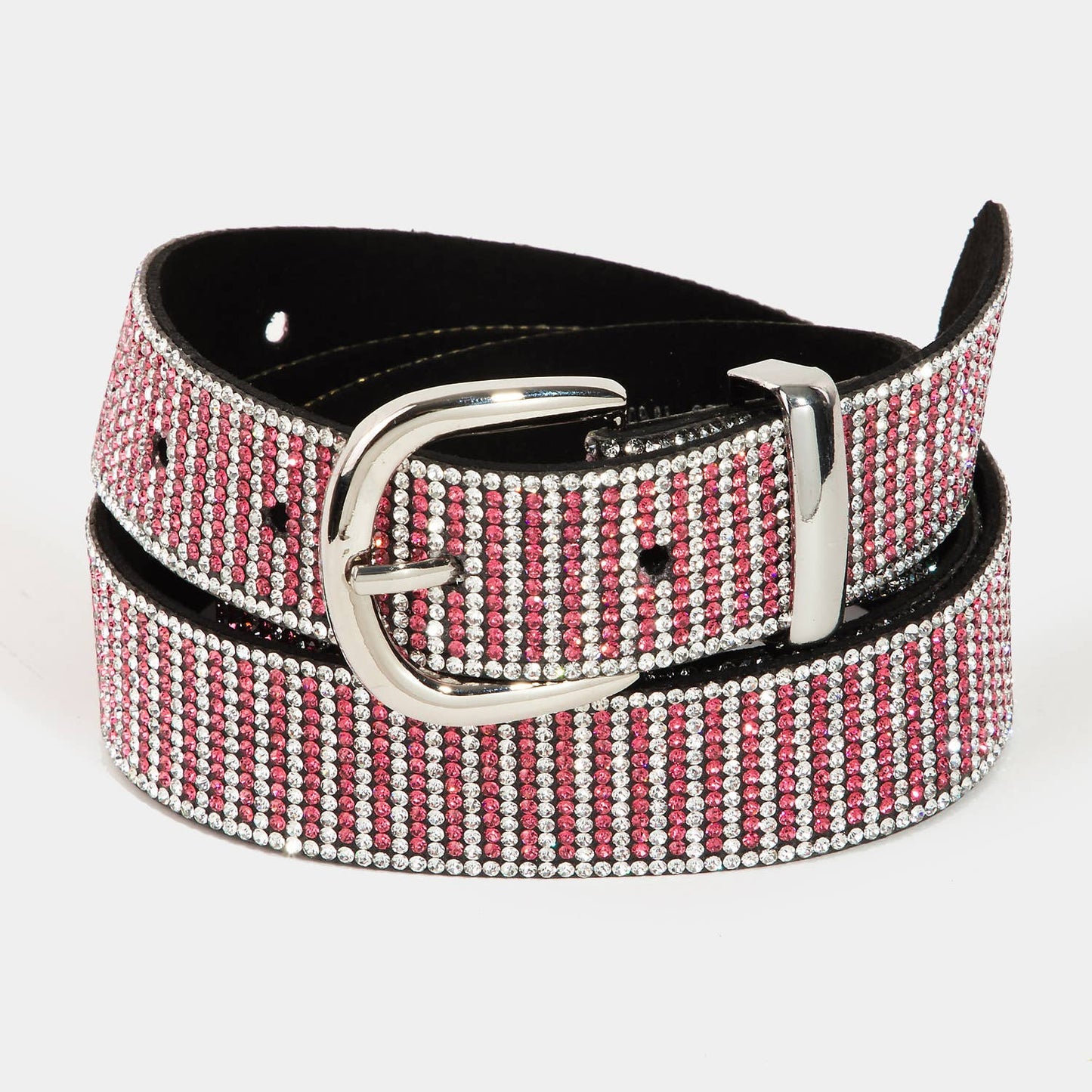 Vibrant Rhinestone Pave Belt