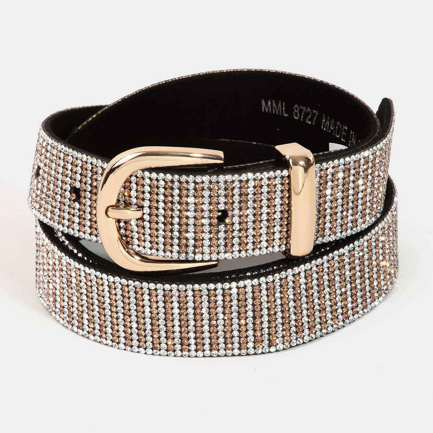 Vibrant Rhinestone Pave Belt