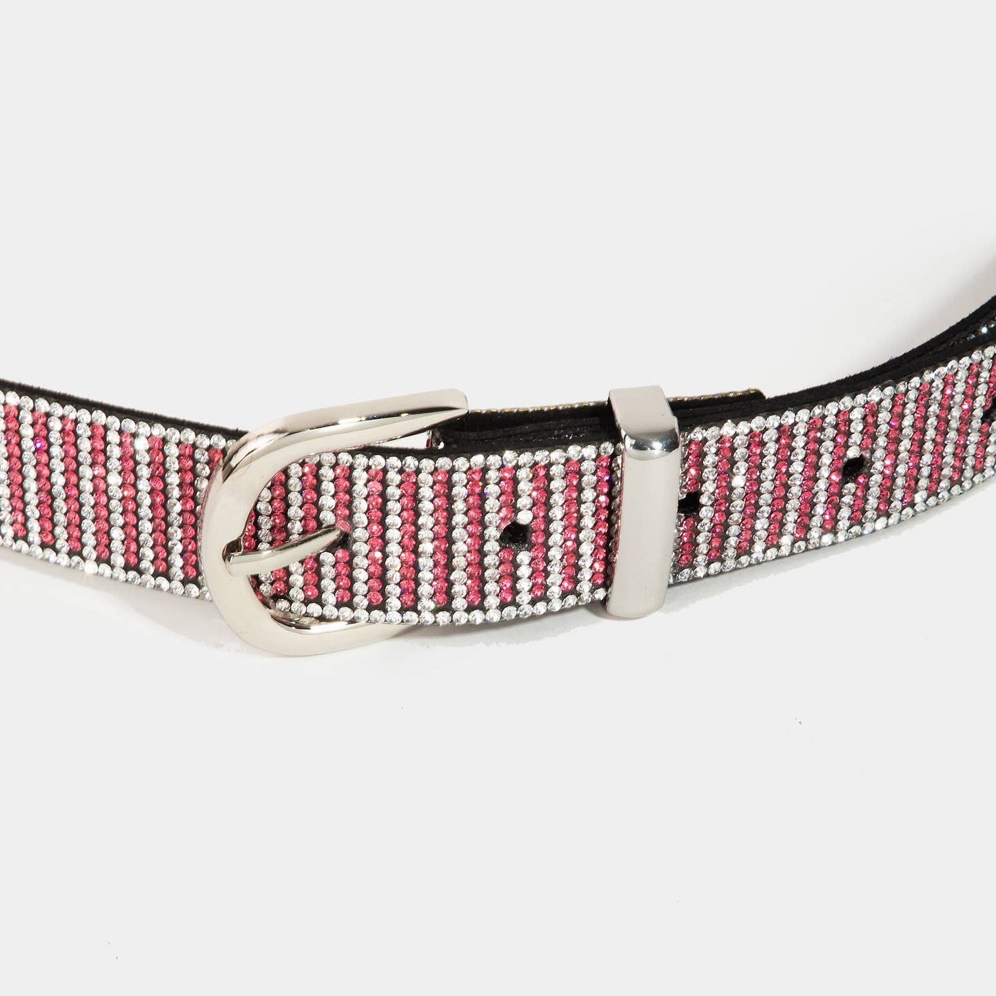 Vibrant Rhinestone Pave Belt