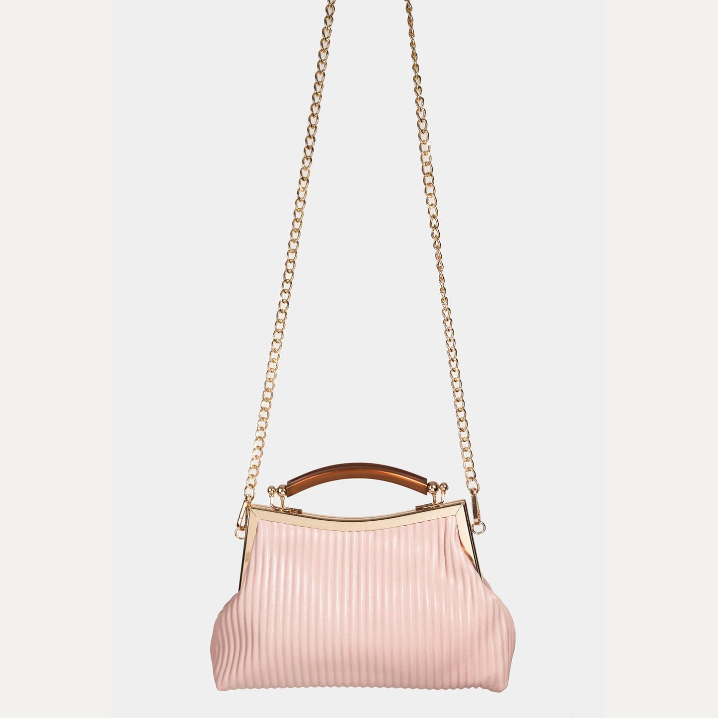 Ribbed Texture Fashion Handbag