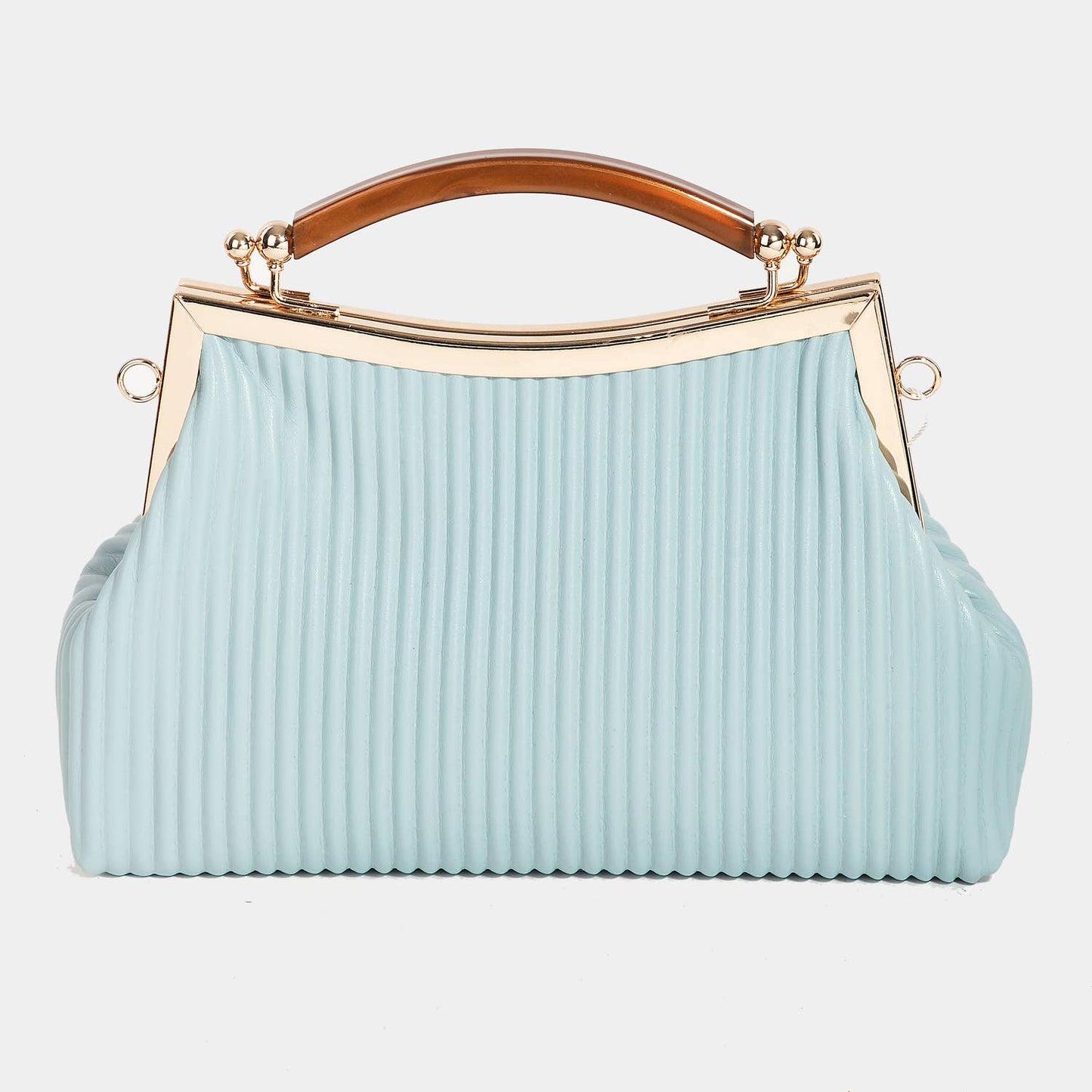 Ribbed Texture Fashion Handbag