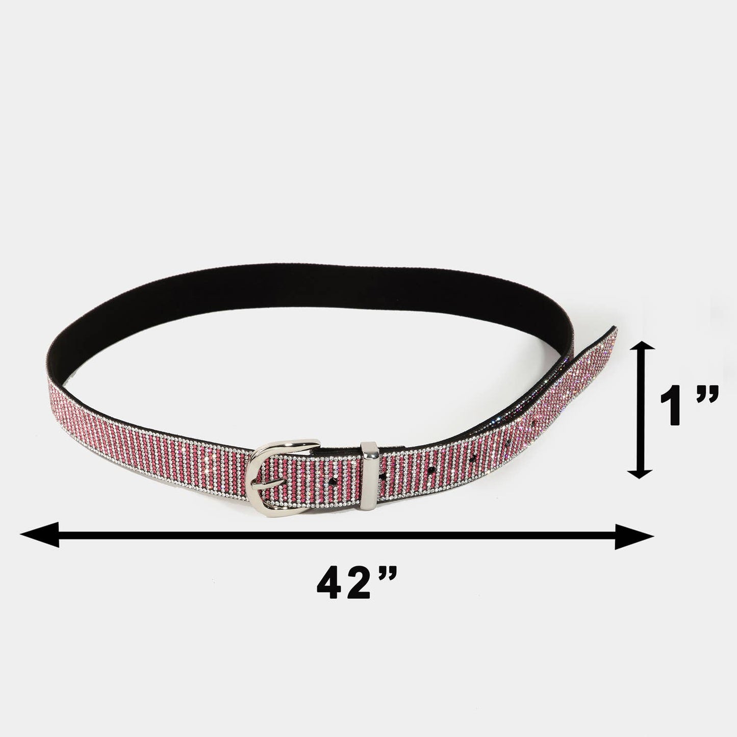 Vibrant Rhinestone Pave Belt