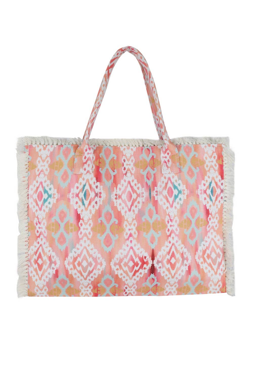 Boho Pattern Fringe Bag