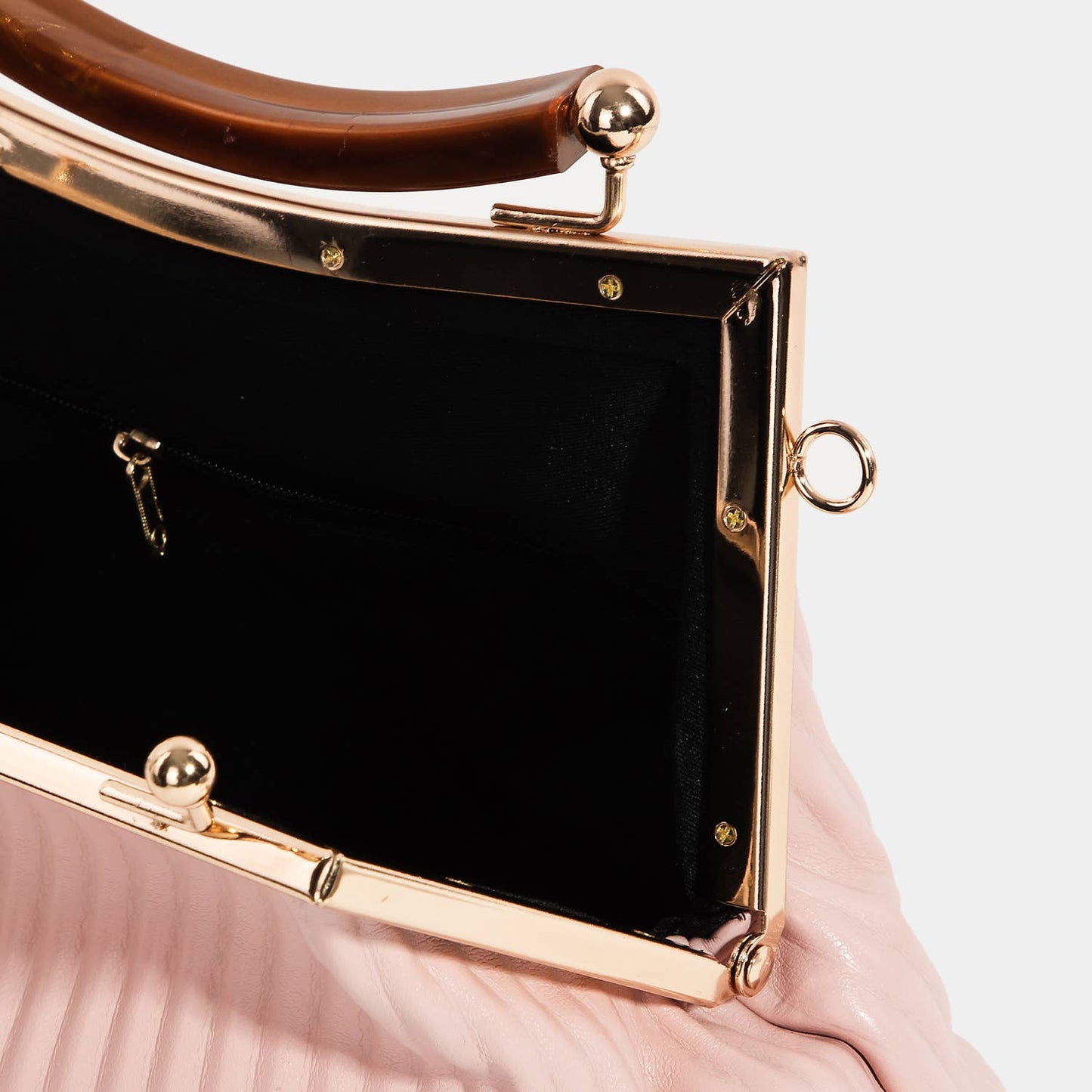 Ribbed Texture Fashion Handbag