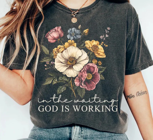 In the Waiting DTF or Sublimation Transfer