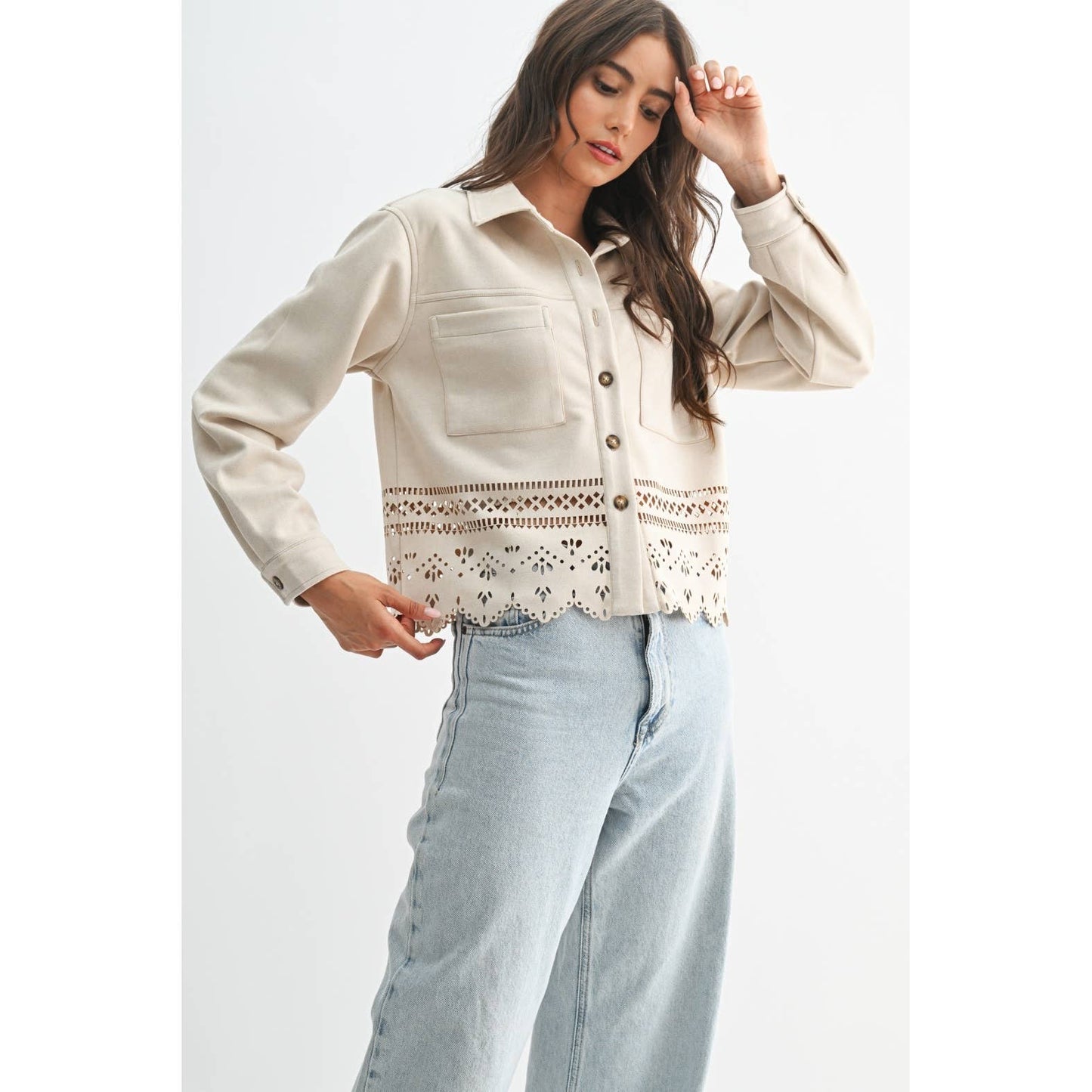 LASERCUT DETAILING JACKET