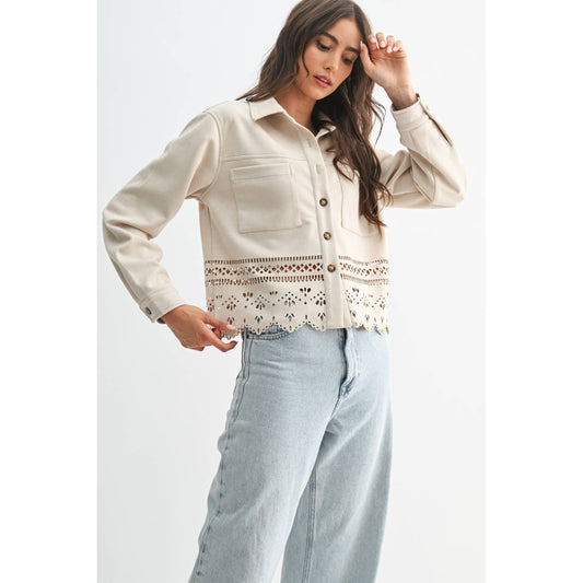 LASERCUT DETAILING JACKET