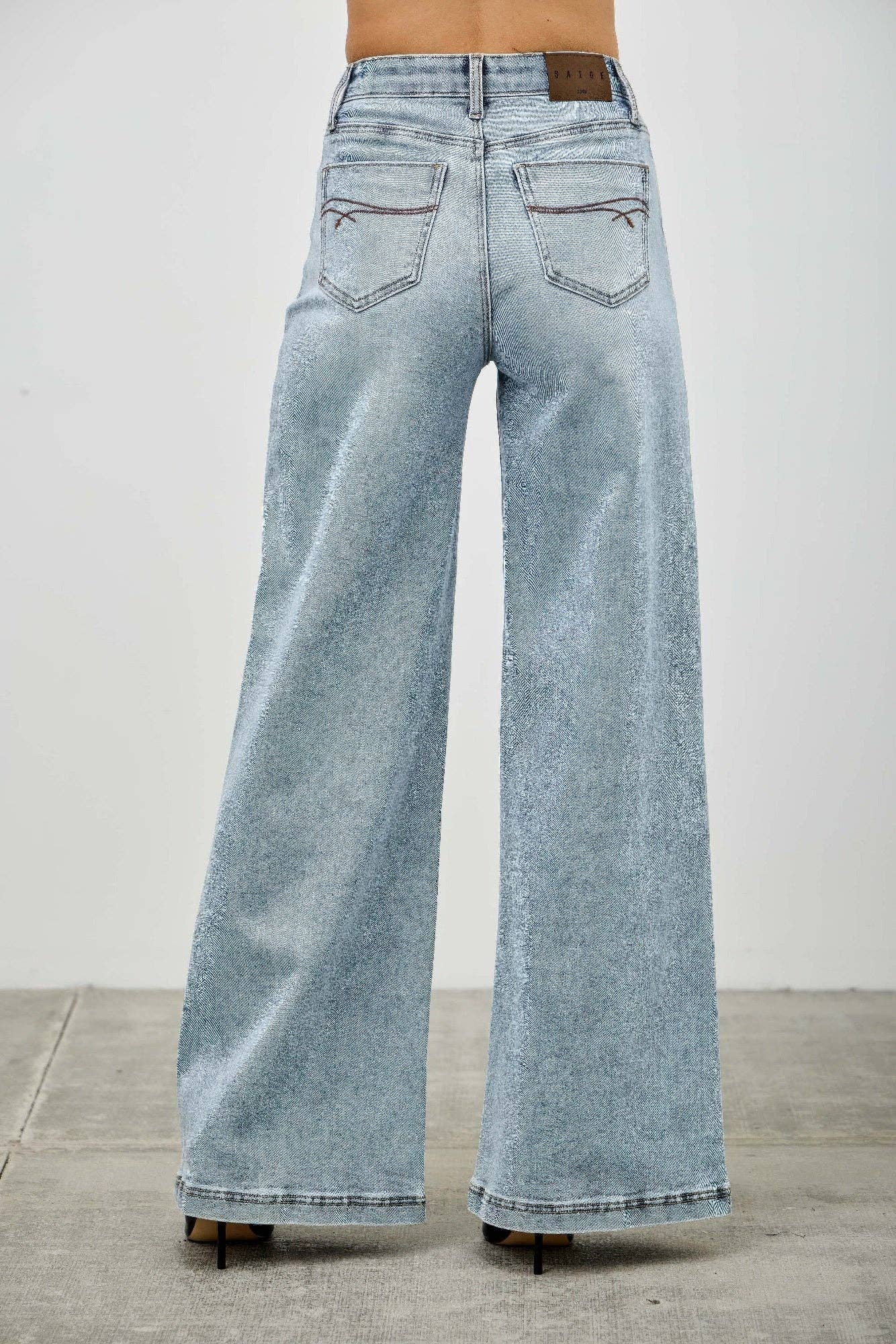 High Rise Wide Leg