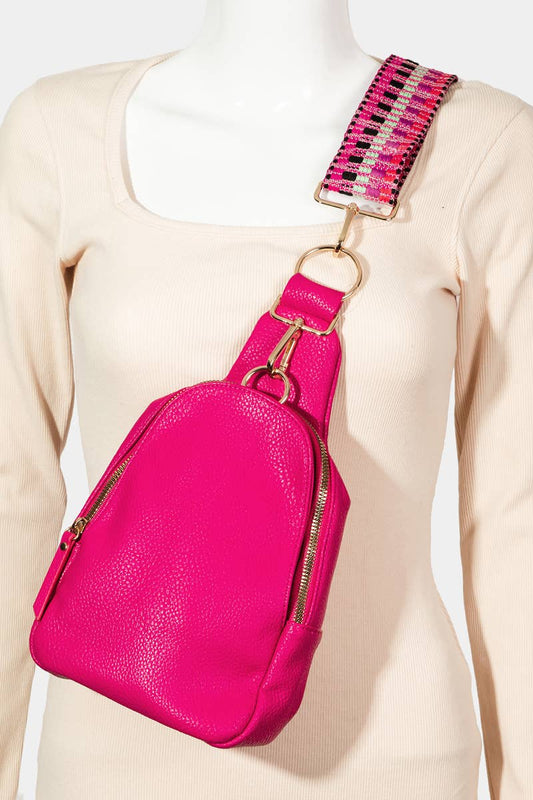 Single Strap Faux Leather Bag