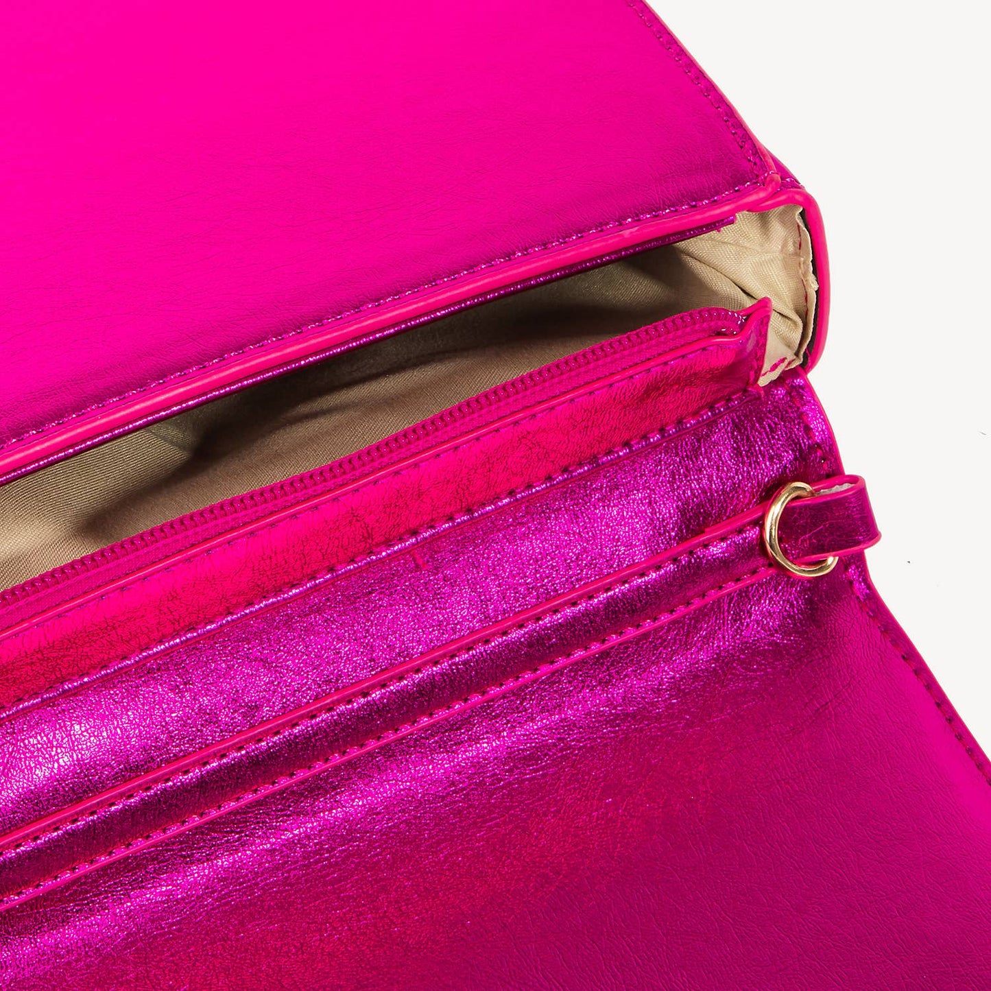 Pave Rhinestone Studded Rectangle Bag