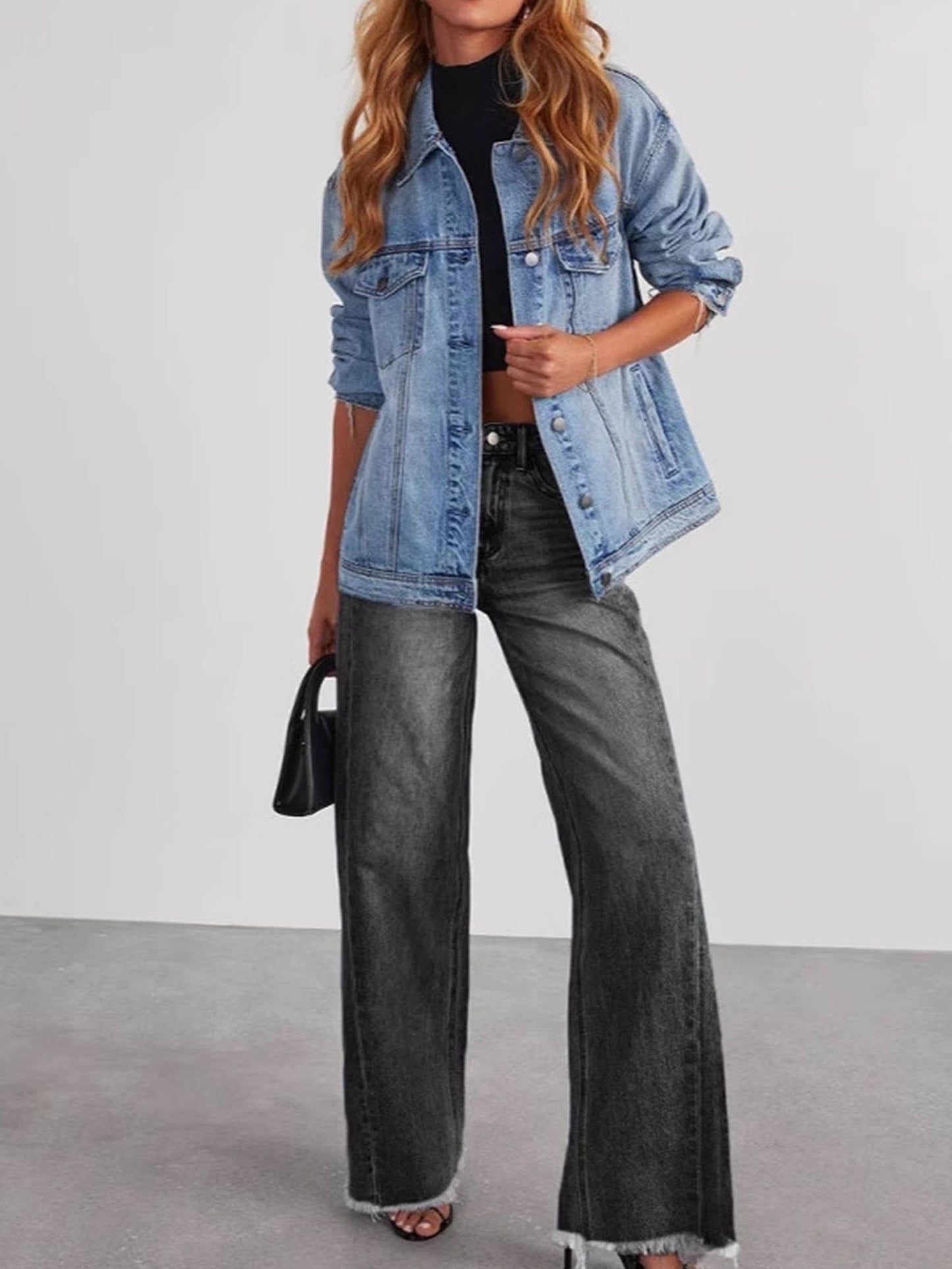 Casual Straight Leg Pants