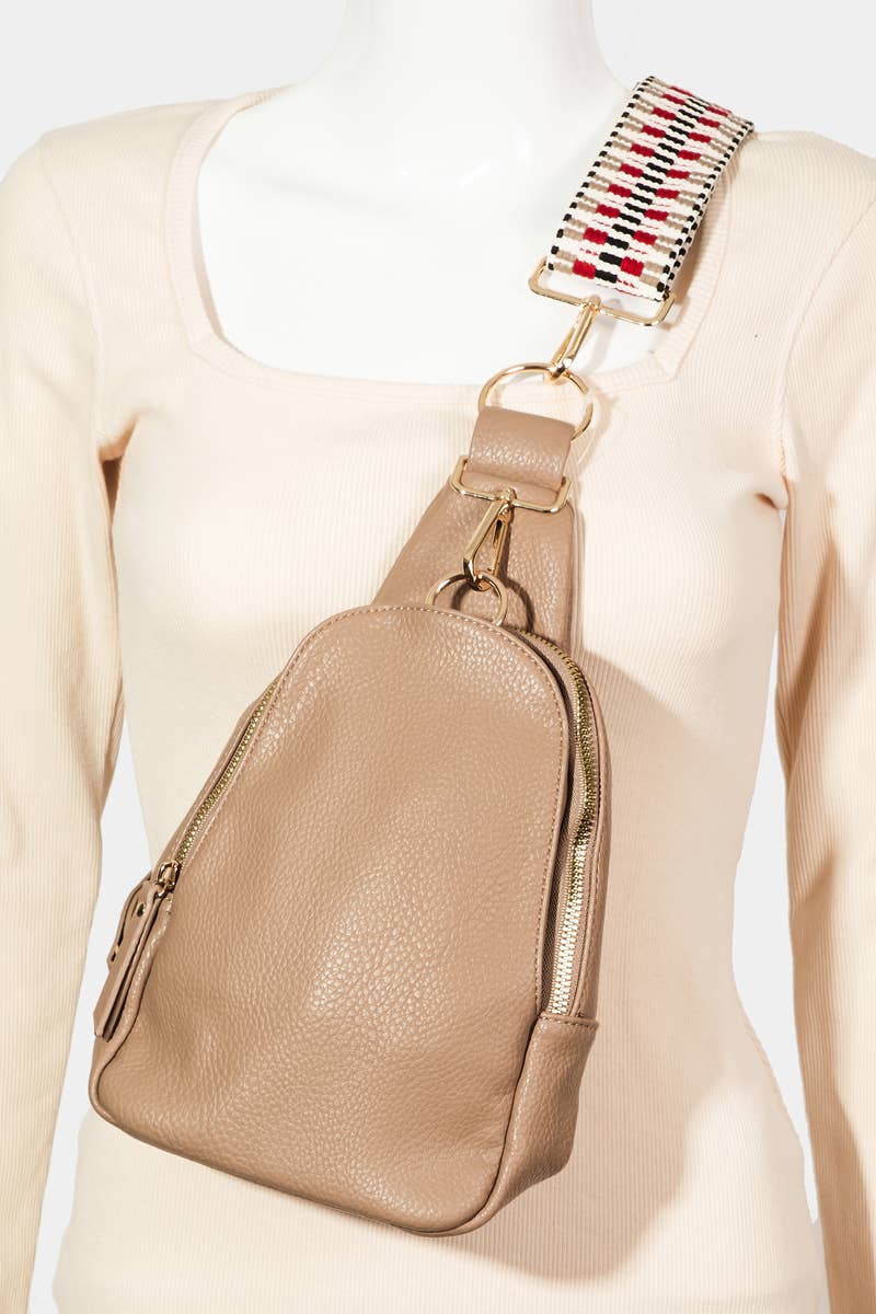 Single Strap Faux Leather Bag