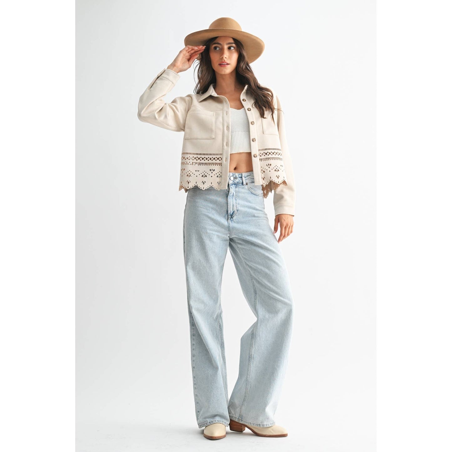 LASERCUT DETAILING JACKET