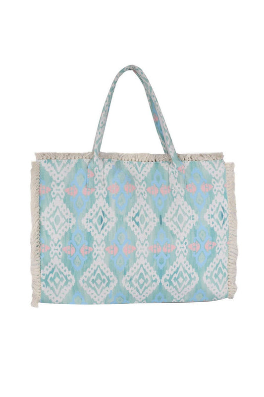 Boho Pattern Fringe Bag